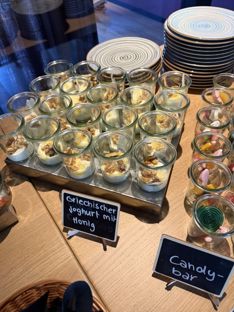Buffet bei einer Veranstaltung in der Businesslounge